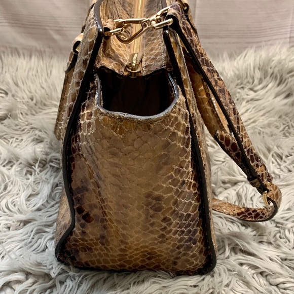 Michael Kors Selma Python Satchel - Picture 5 of 16